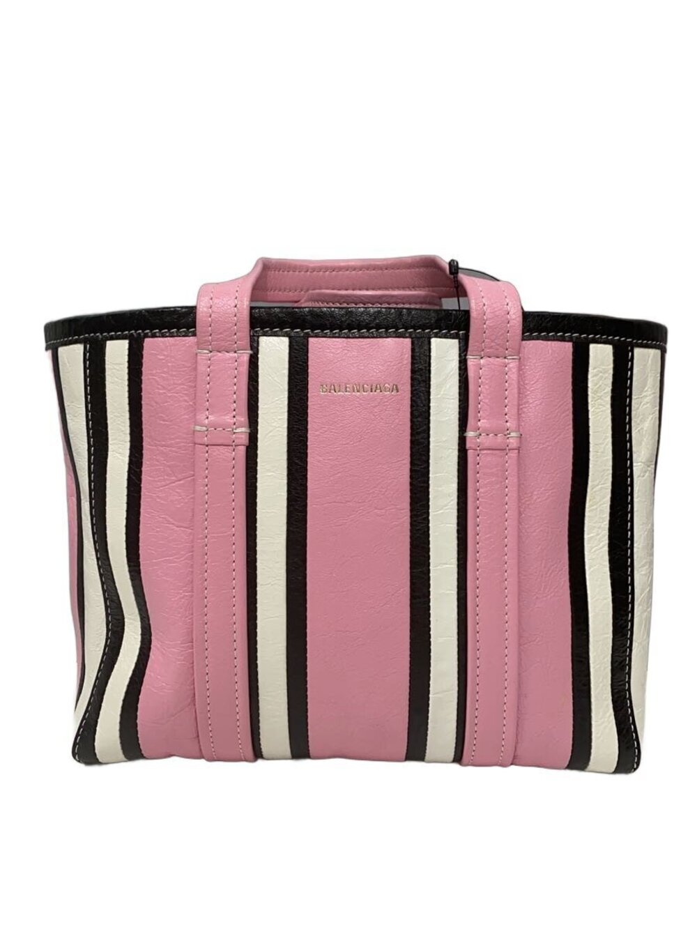Balenciaga Barbes East West Handbag Leather Pink